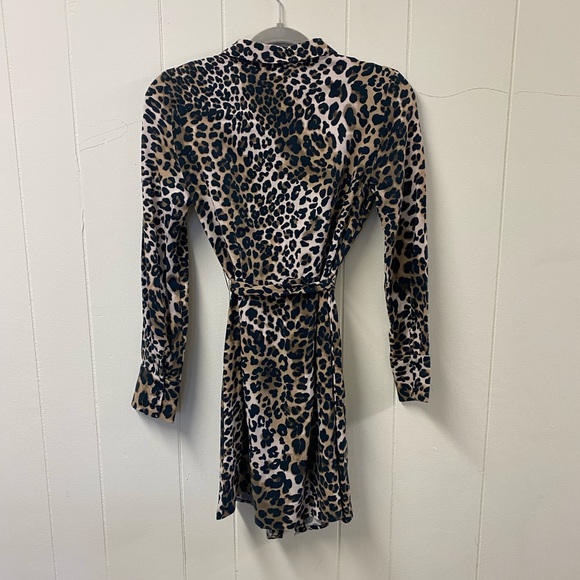 Leopard Print Abercrombie & Fitch Mini Dress - Picture 3 of 4